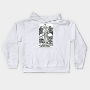 Temperance Tarot Card Kids Hoodie